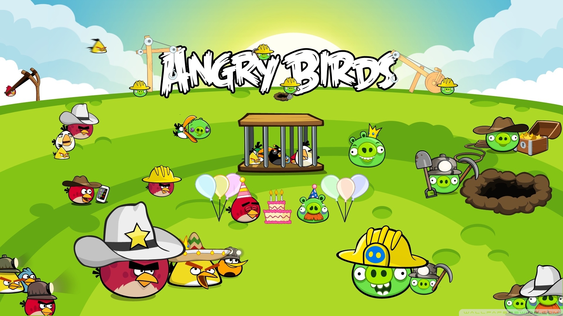 Angry Birds Wallpaper