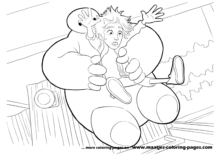 Big Hero 6 Coloring Pages