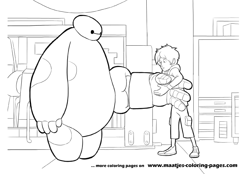 Baymax Suiting Up