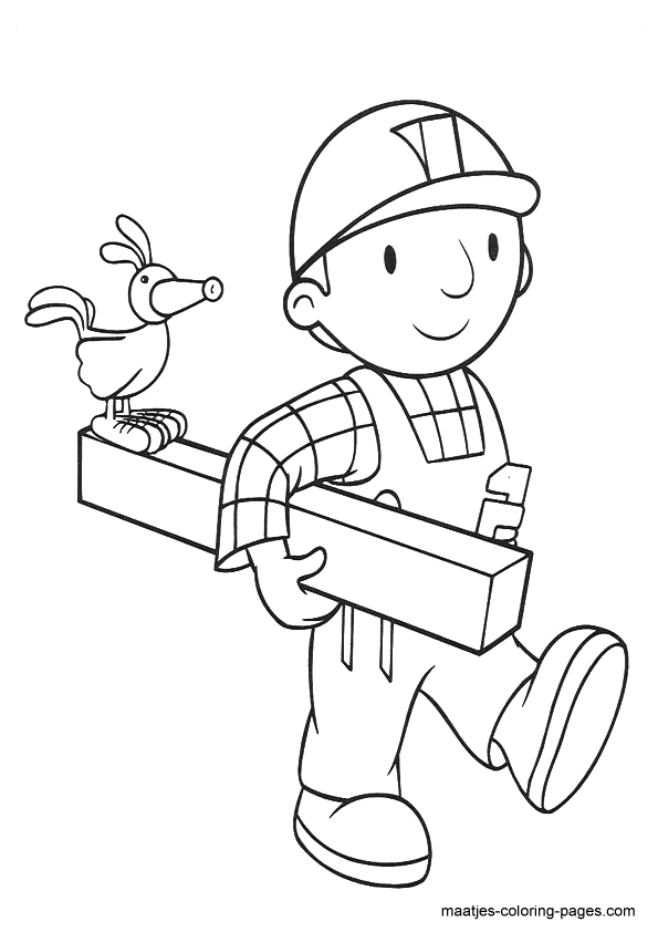 Bob the Builder coloring page