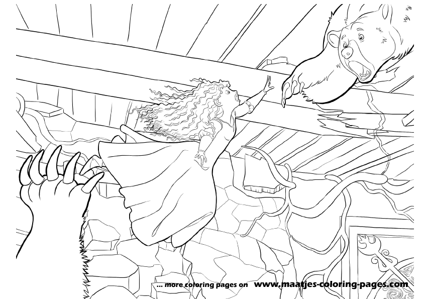 Brave Coloring Pages