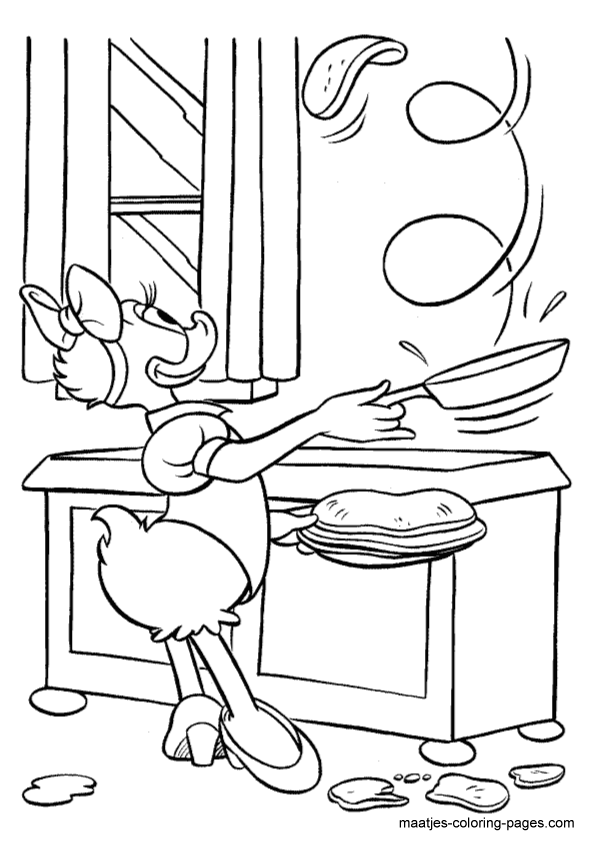 Daisy+duck+coloring+pages
