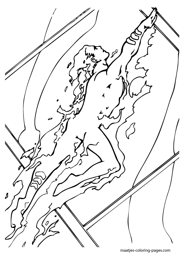 Fantastic Four Coloring Pages