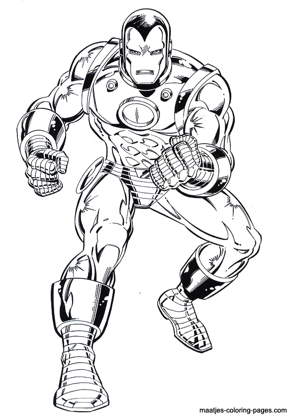 Ironman Coloring Page ironman-coloring-page