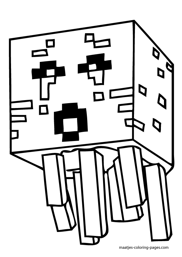 Mutant Mobs Coloring Pages Coloring Pages