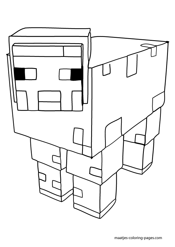 ocelot minecraft coloring pages - photo #22