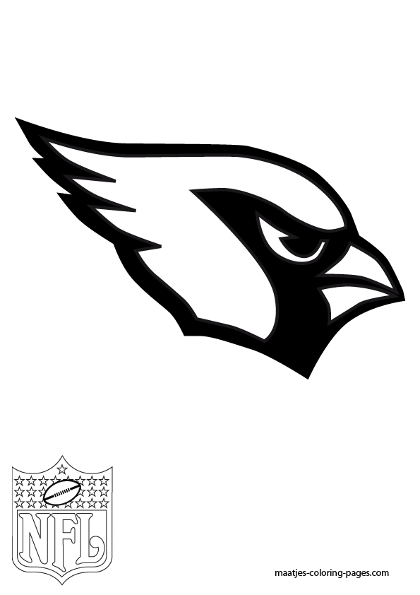 az cardinals coloring pages - photo #3