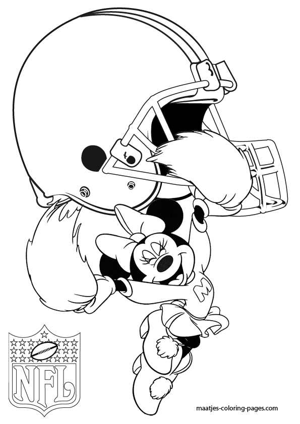 Cleveland Browns NFL Coloring Pages