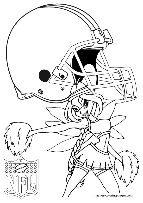 Cleveland Browns NFL Coloring Pages