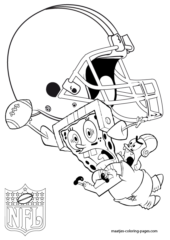 Cleveland Browns NFL Coloring Pages