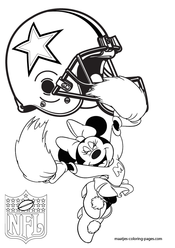 dallas-cowboys-minnie-mouse-cheerleader-coloring-pages