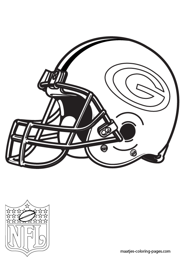 In the Sports Zone NFL Adult Coloring Book, Green Bay Packers