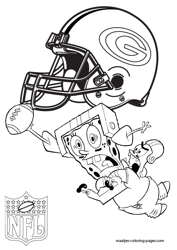 Green Bay Packers NFL Coloring Pages