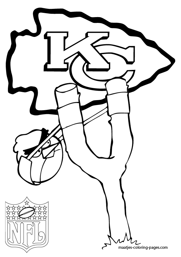 Kansas City Chiefs NFL Coloring Pages