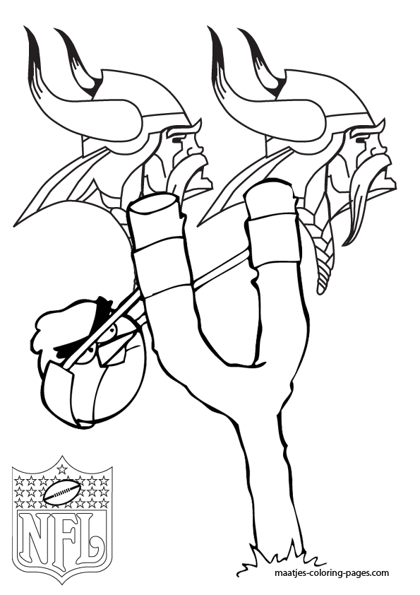 vikings football coloring pages - photo #10