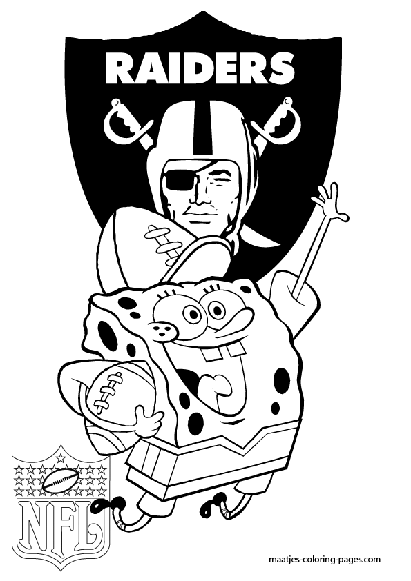 raiders coloring pages to print - photo #7
