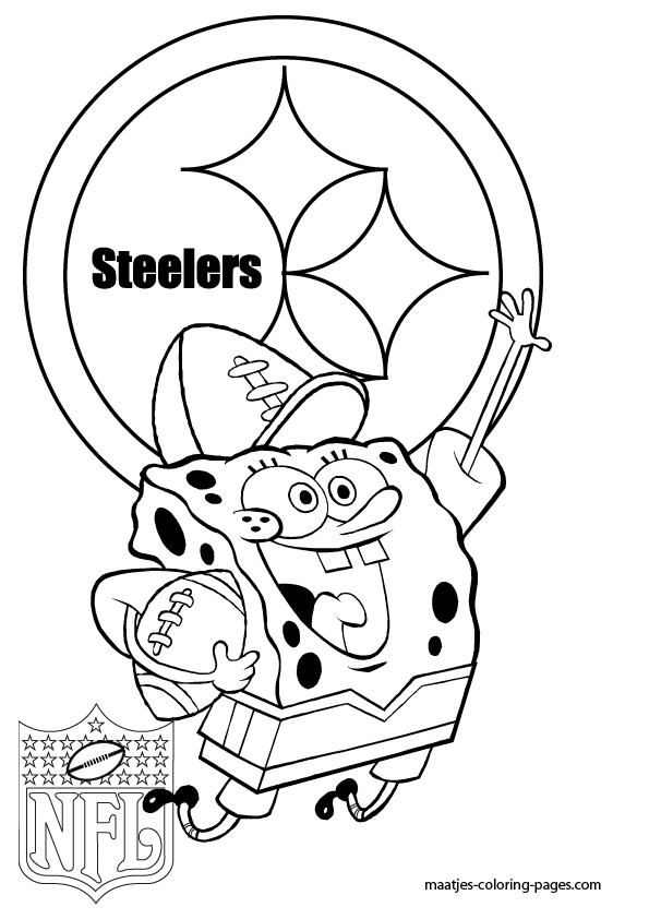 Pittsburgh Steelers NFL Coloring Pages