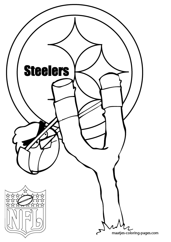 Pittsburgh Steelers  Angry Birds  Coloring Pages