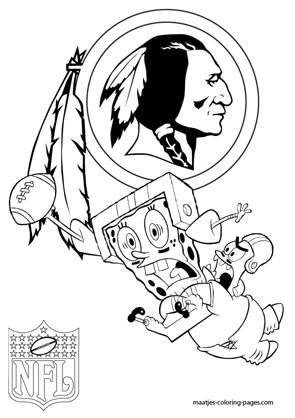 Washington Redskins NFL Coloring Pages