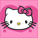 Hello Kitty coloring pages for girls
