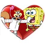 SpongeBob Valentines Day Coloring Pages