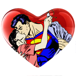 Superhero Valentines Day Coloring Pages