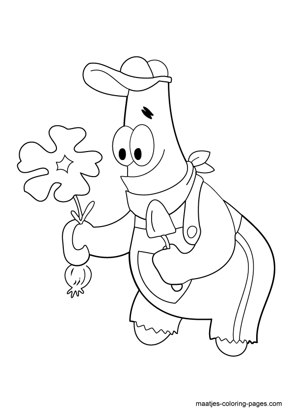 Patrick Star coloring pages