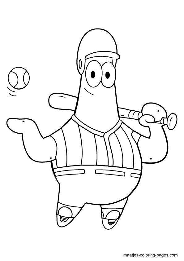 Patrick Star coloring pages