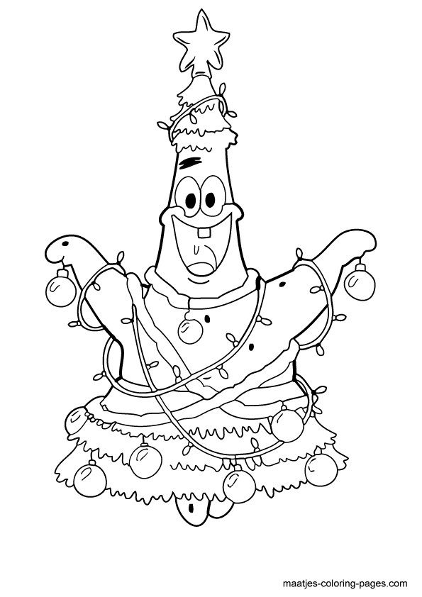 Patrick Star coloring pages