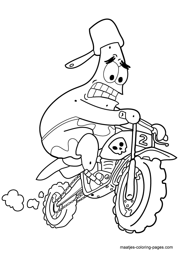 Patrick Star coloring pages