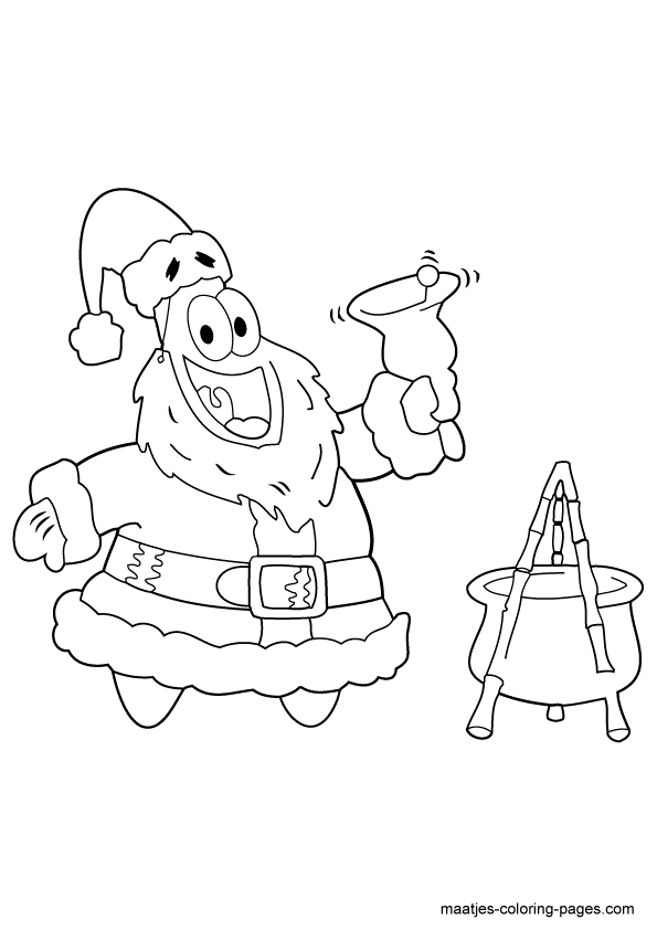 Patrick Star coloring pages