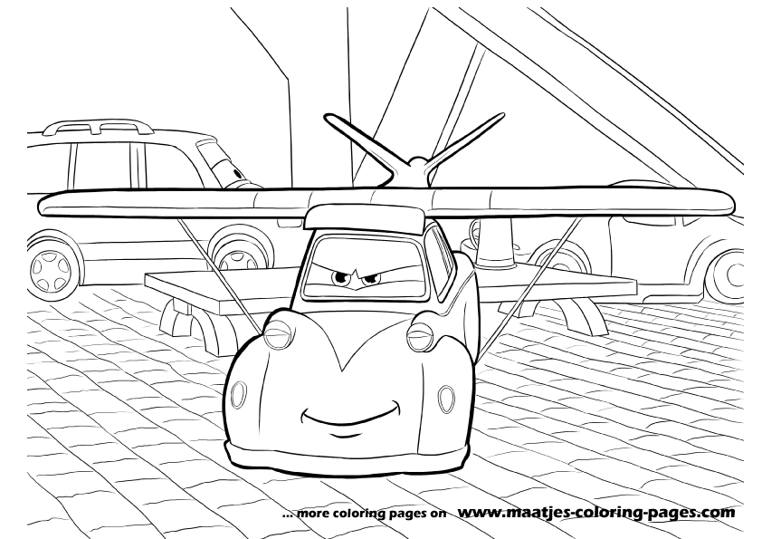 Planes Coloring Pages