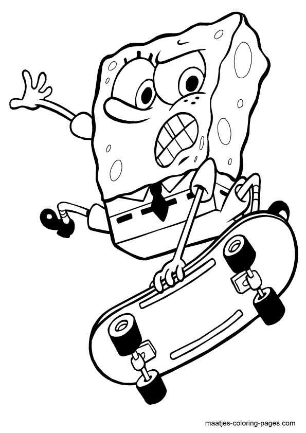 coloring pages spongebob. SpongeBob SquarePants.