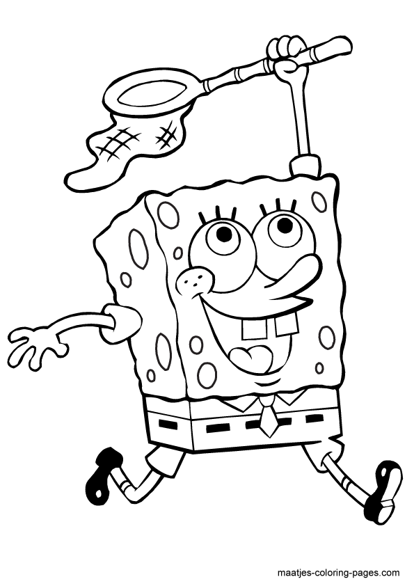 jellyfish spongebob coloring pages