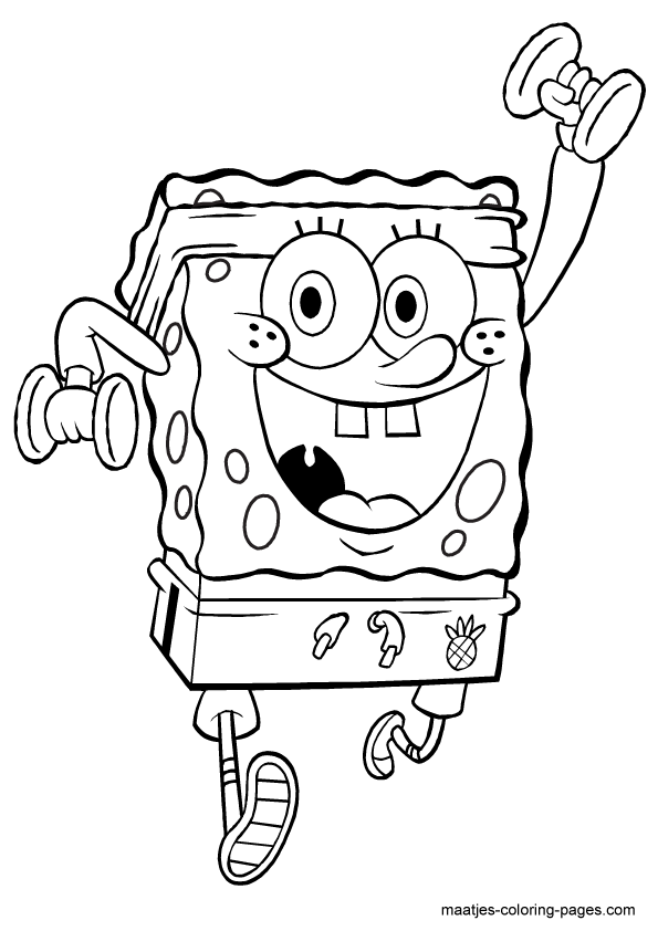 SpongeBob coloring pages