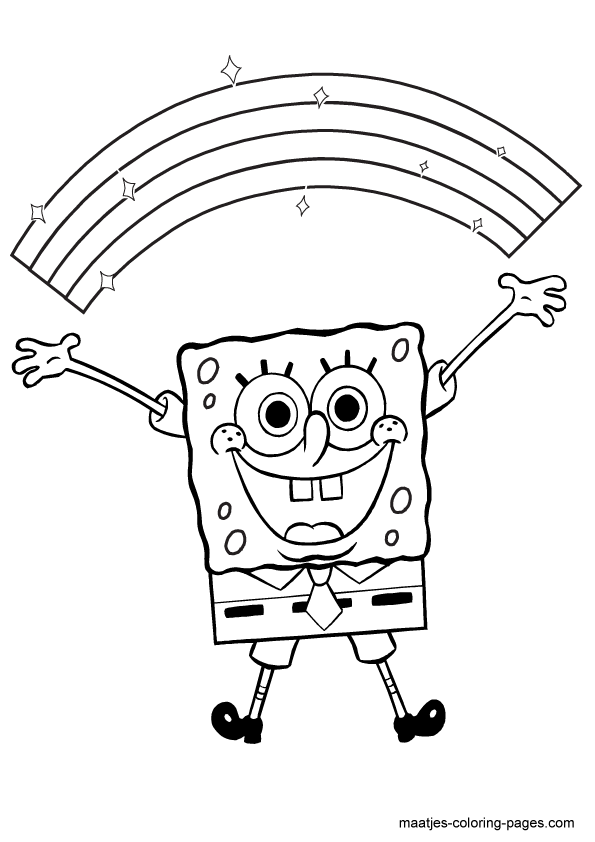 SpongeBob coloring pages