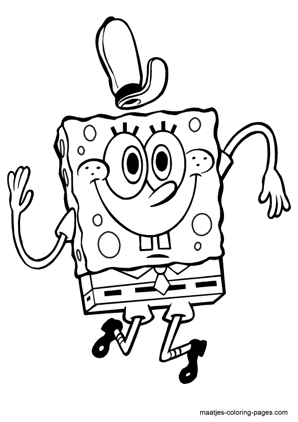 SpongeBob coloring pages