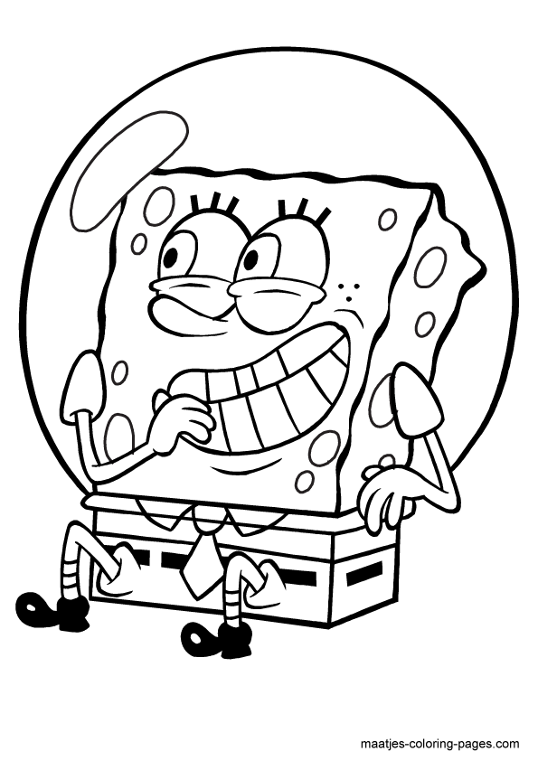 SpongeBob coloring pages