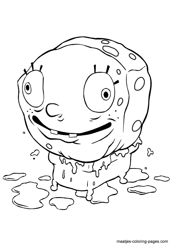 SpongeBob coloring pages