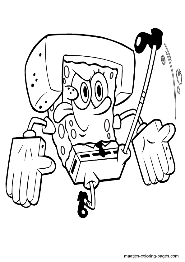 SpongeBob coloring pages