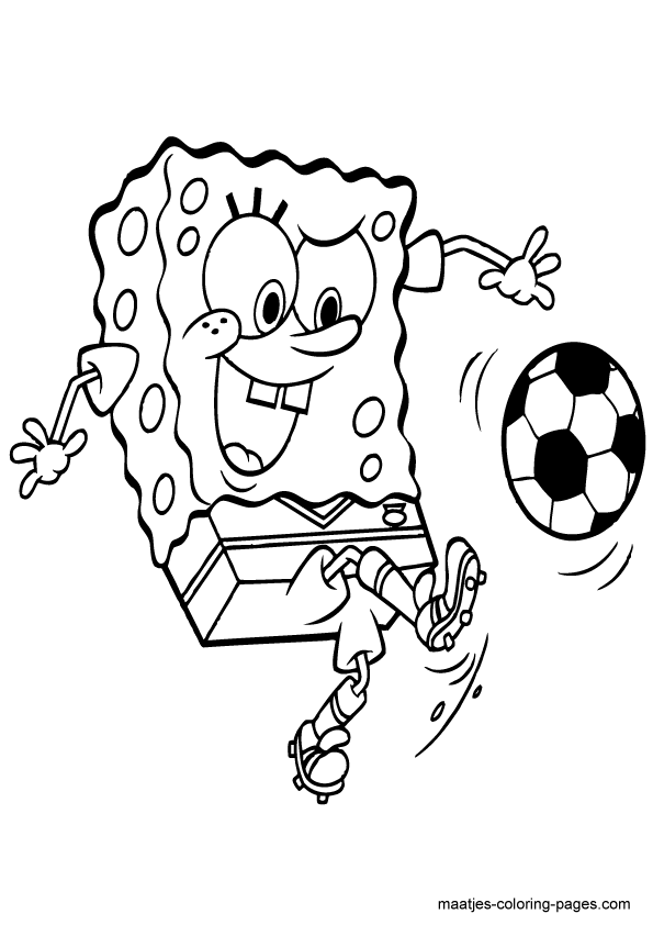 SpongeBob coloring pages