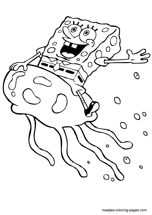 SpongeBob coloring pages