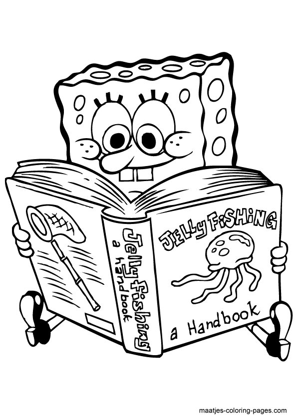 SpongeBob coloring pages