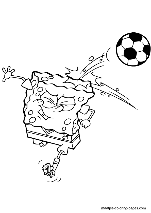 SpongeBob coloring pages