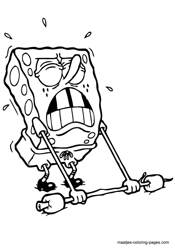 SpongeBob coloring pages