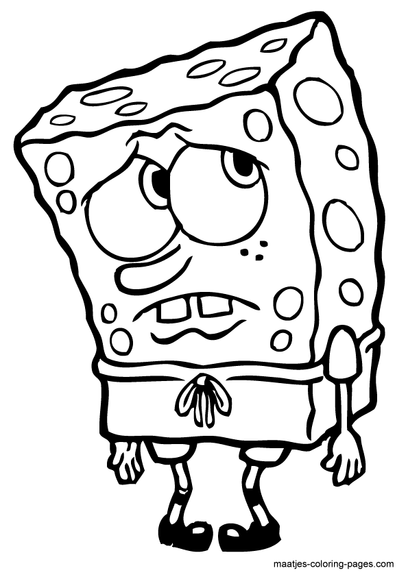 SpongeBob SquarePants coloring pages