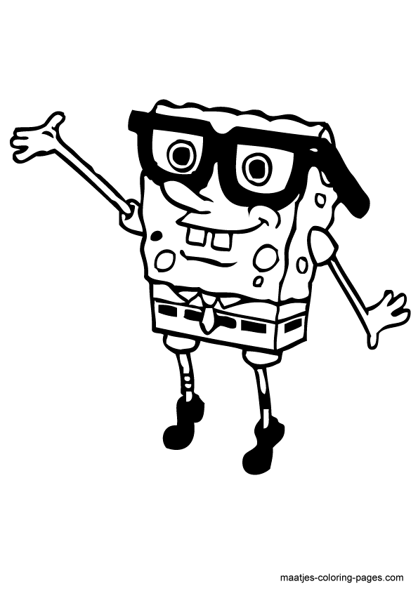 SpongeBob coloring pages