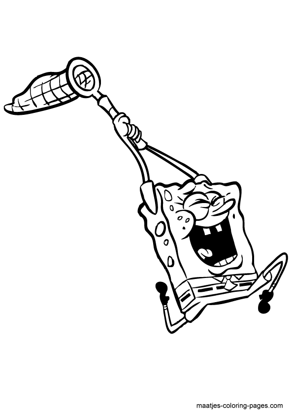 SpongeBob coloring pages