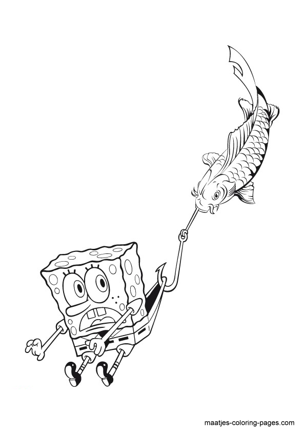 gangsta spongebob coloring pages - photo #36