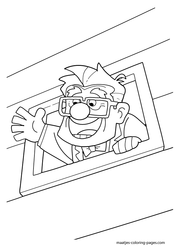 Up Coloring Pages